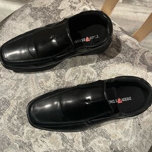 Deer Stags Boy’s Black Loafers